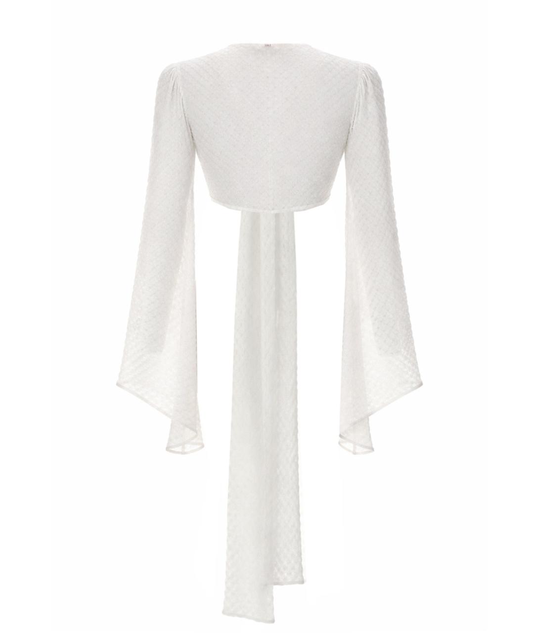 MISSONI Белая вискозная блузы, фото 2