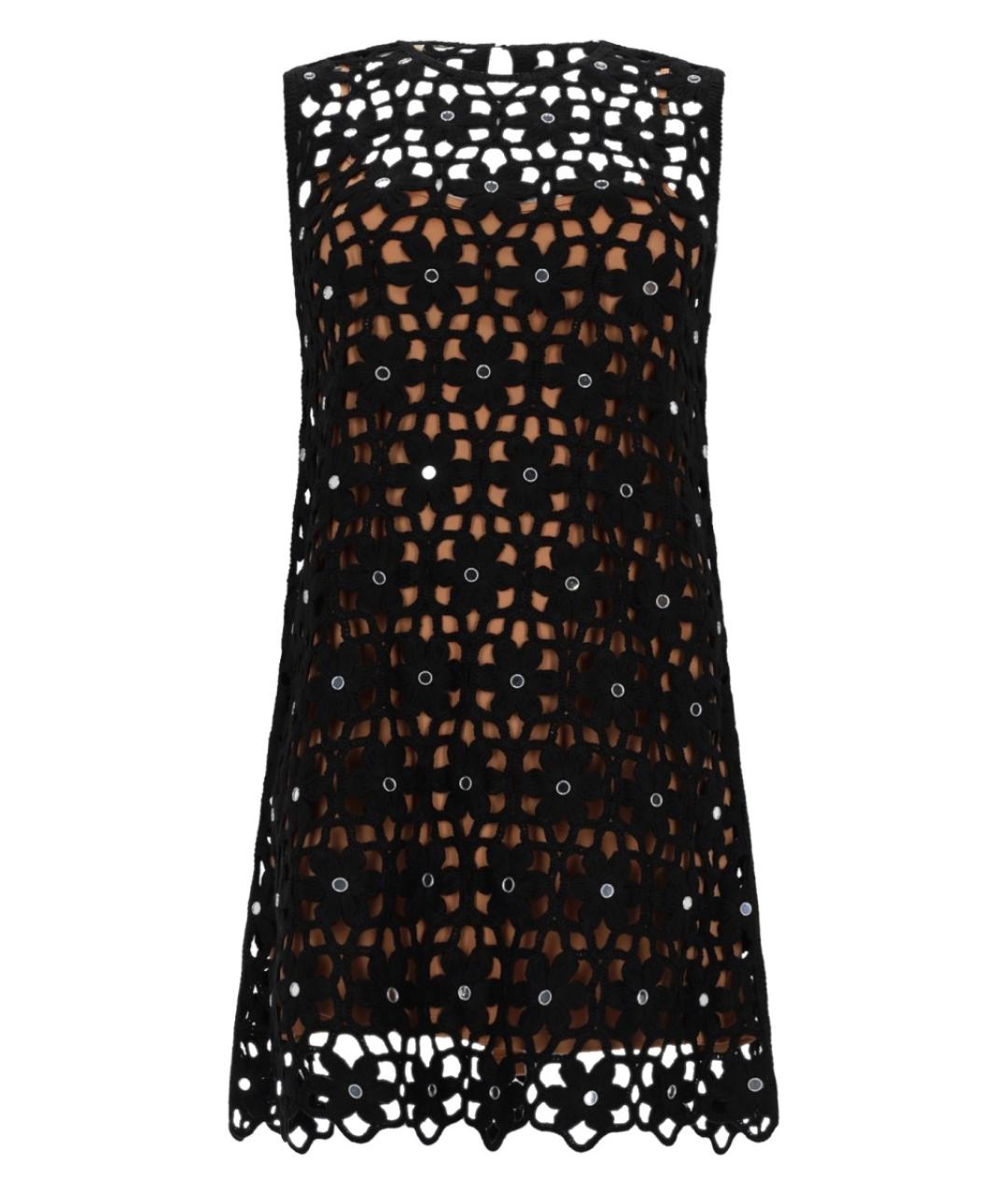 MICHAEL KORS Черное полиэстеровое повседневное платье, фото 1