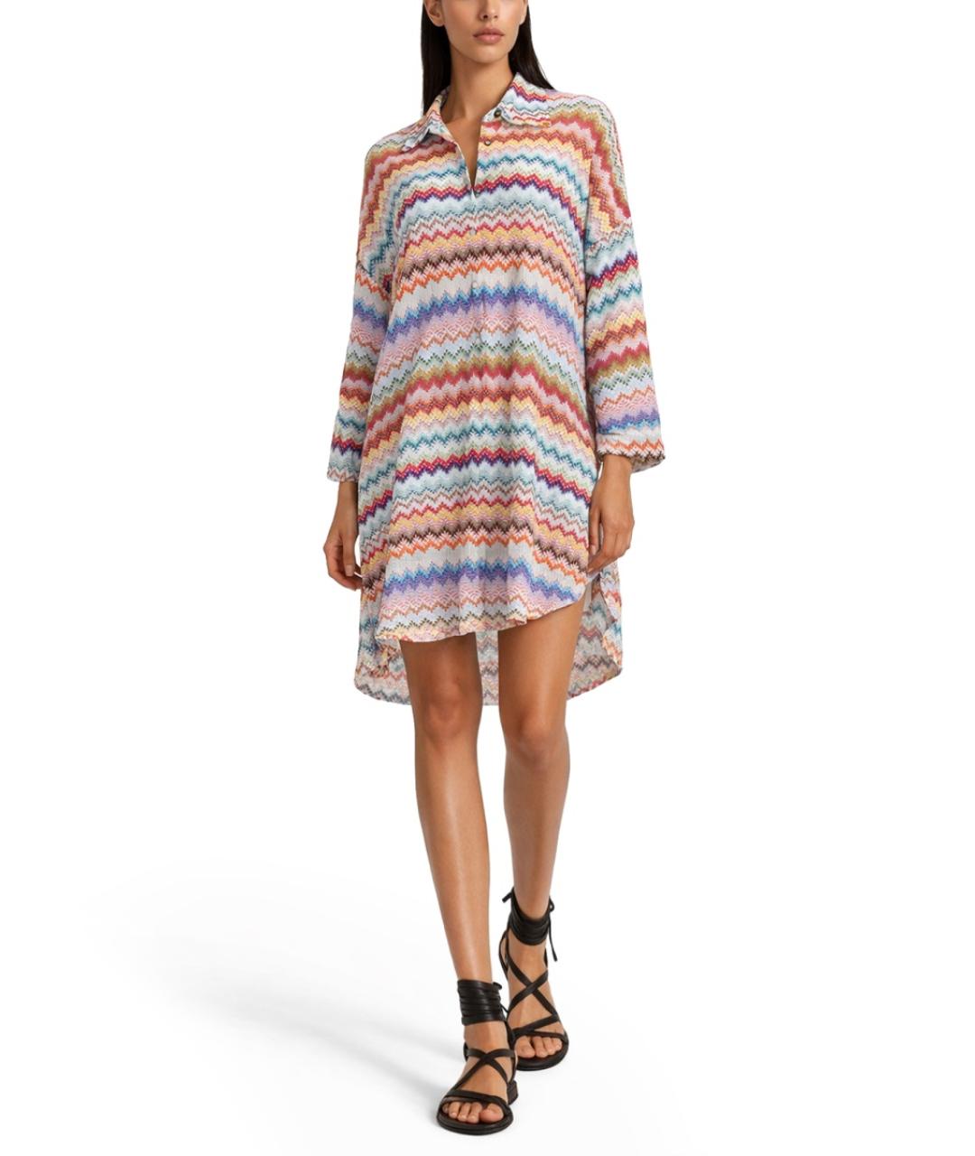 MISSONI Мульти вискозная рубашка, фото 2