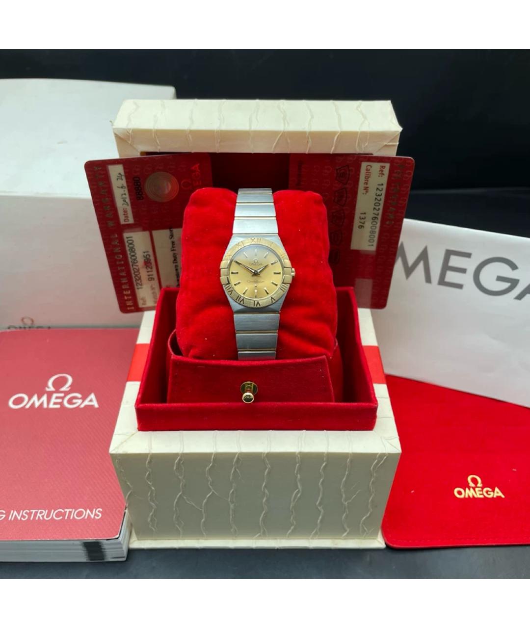 OMEGA Золотые часы из желтого золота, фото 2