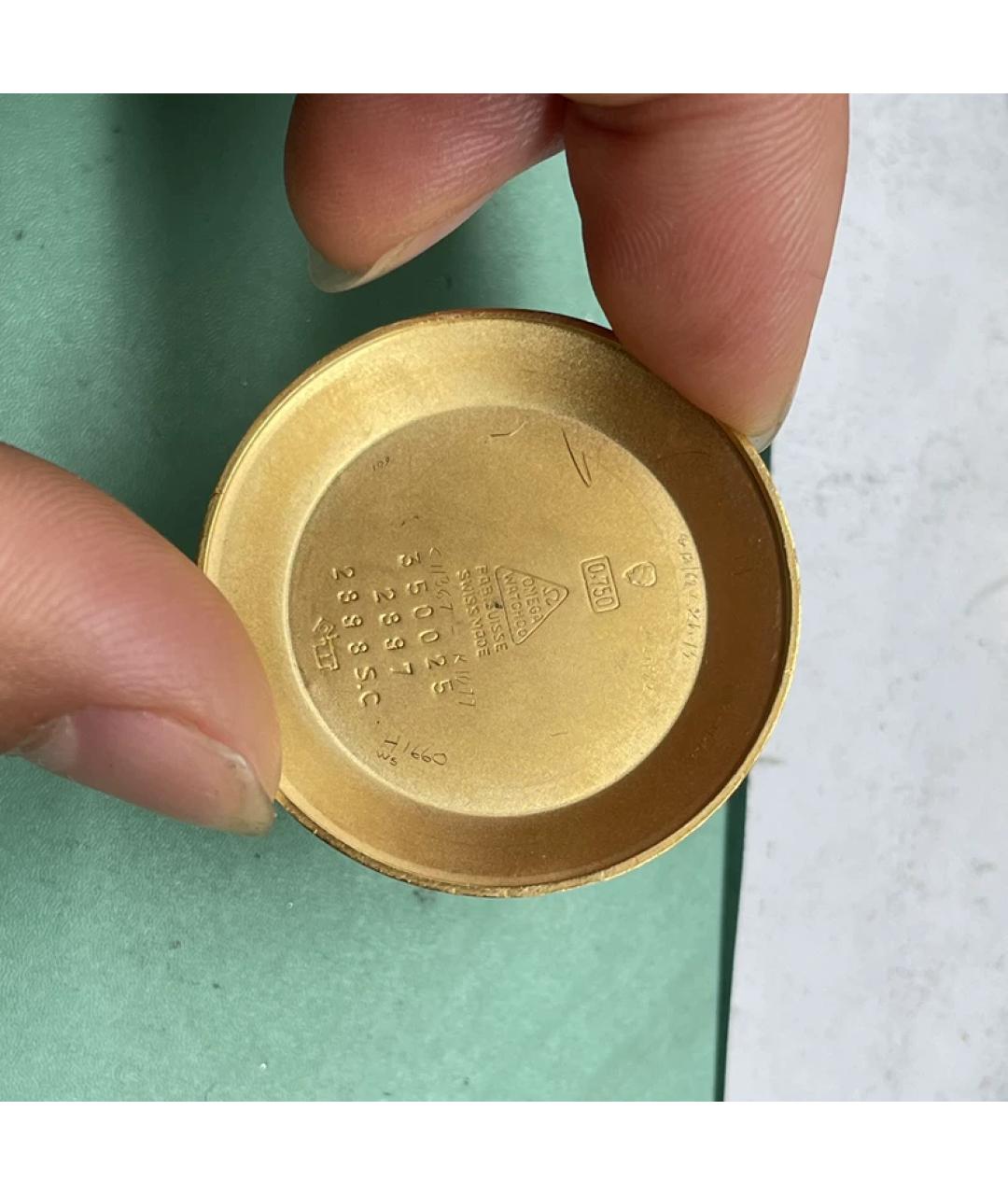 OMEGA Золотые часы из желтого золота, фото 8