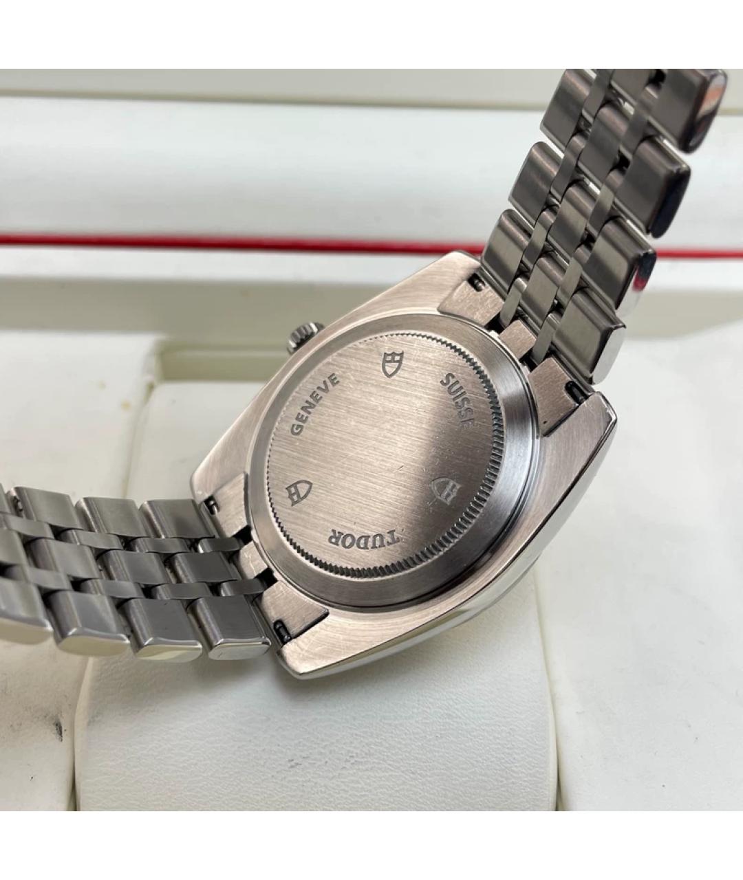 TUDOR Серебряные металлические часы, фото 4