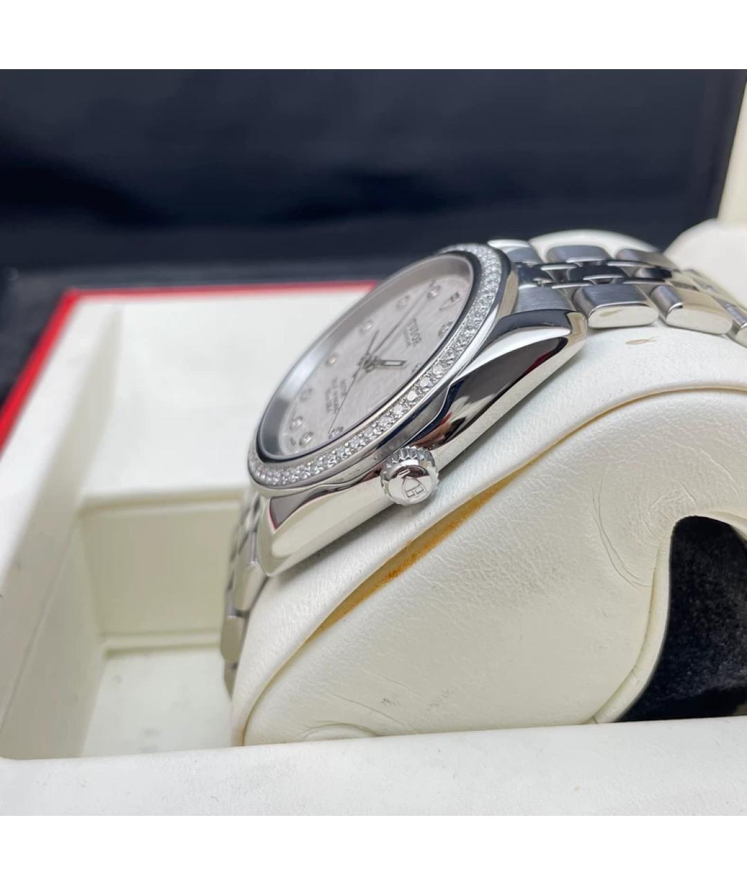 TUDOR Серебряные металлические часы, фото 5