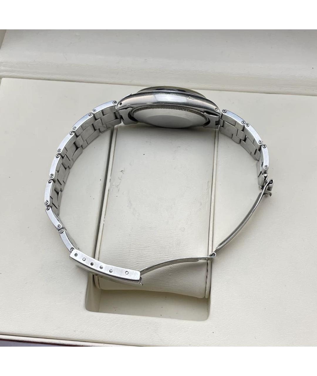 ROLEX Серебряные металлические часы, фото 8