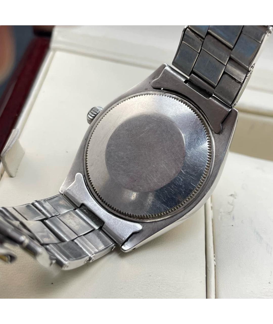 ROLEX Серебряные металлические часы, фото 4