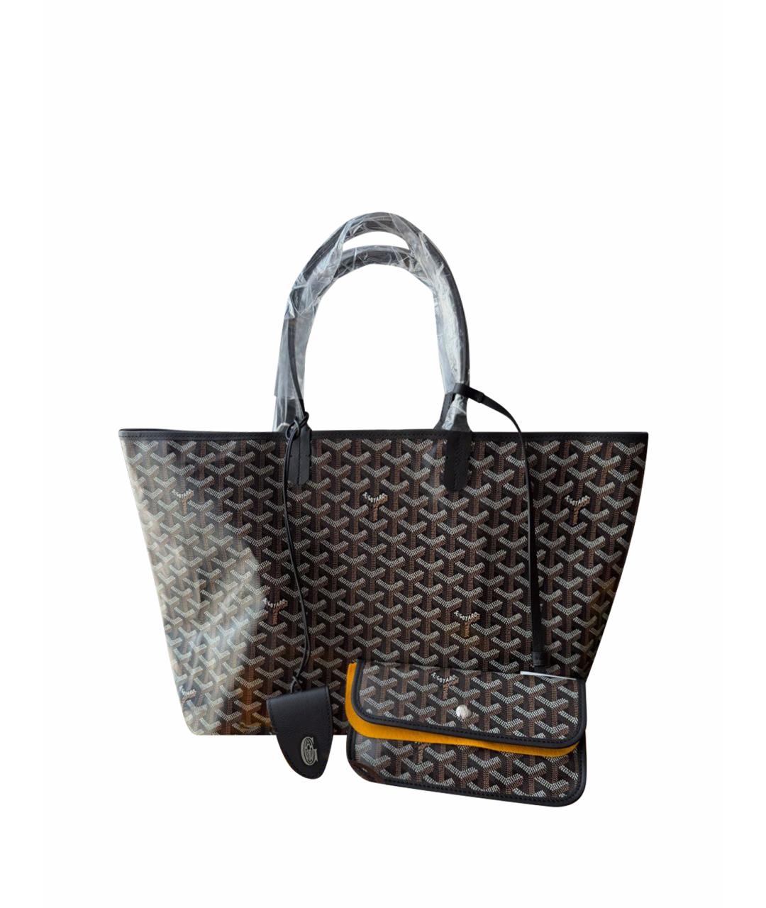 GOYARD Черная сумка тоут, фото 1