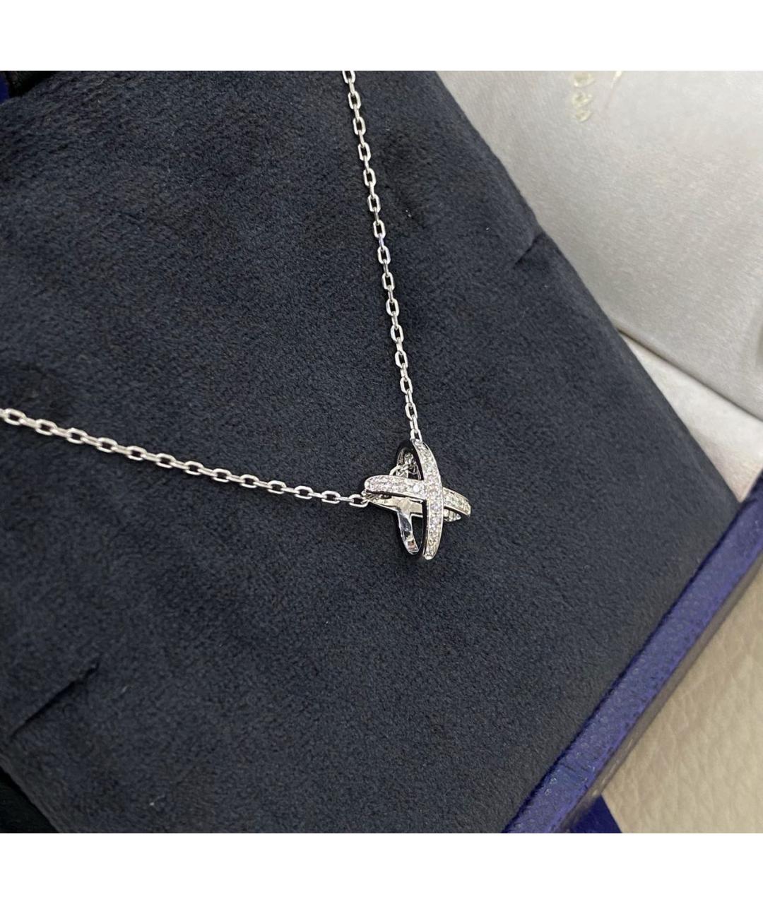 CHAUMET Серебряное колье из белого золота, фото 3