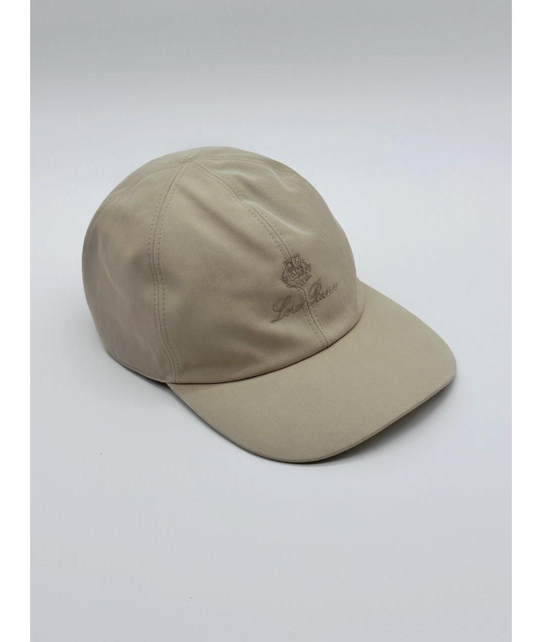 LORO PIANA Бежевая кепка/бейсболка, фото 5