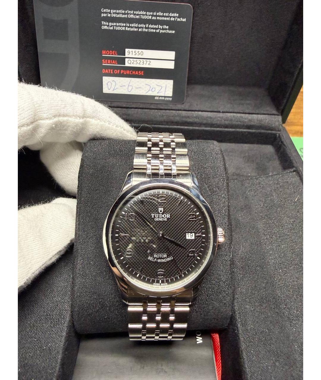 TUDOR Серебряные часы, фото 3