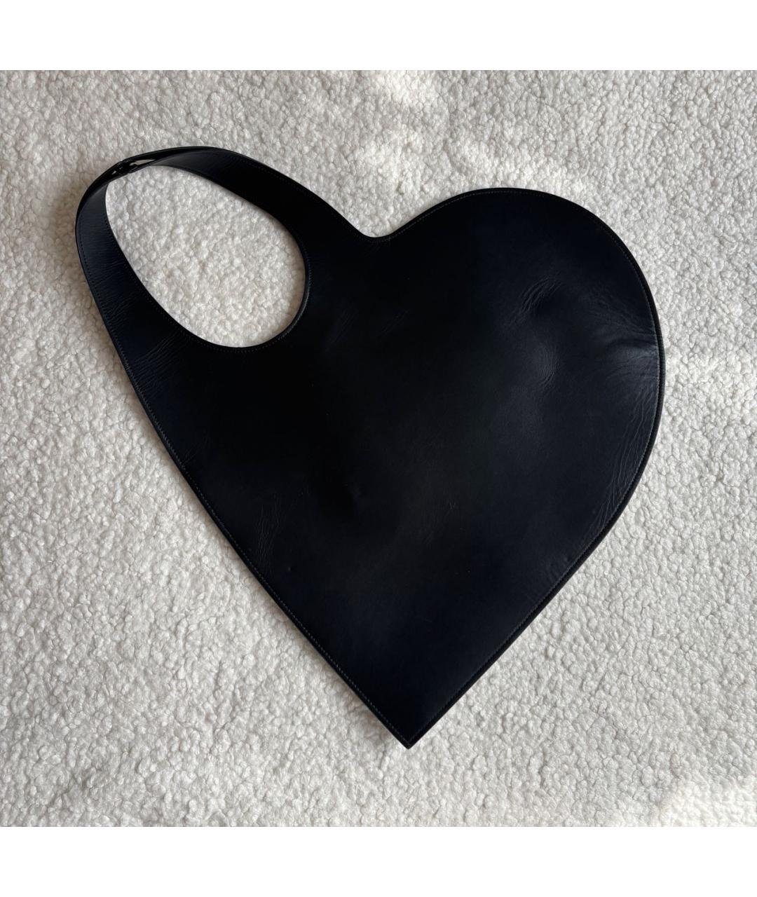 COPERNI Черная кожаная сумка с короткими ручками, фото 9
