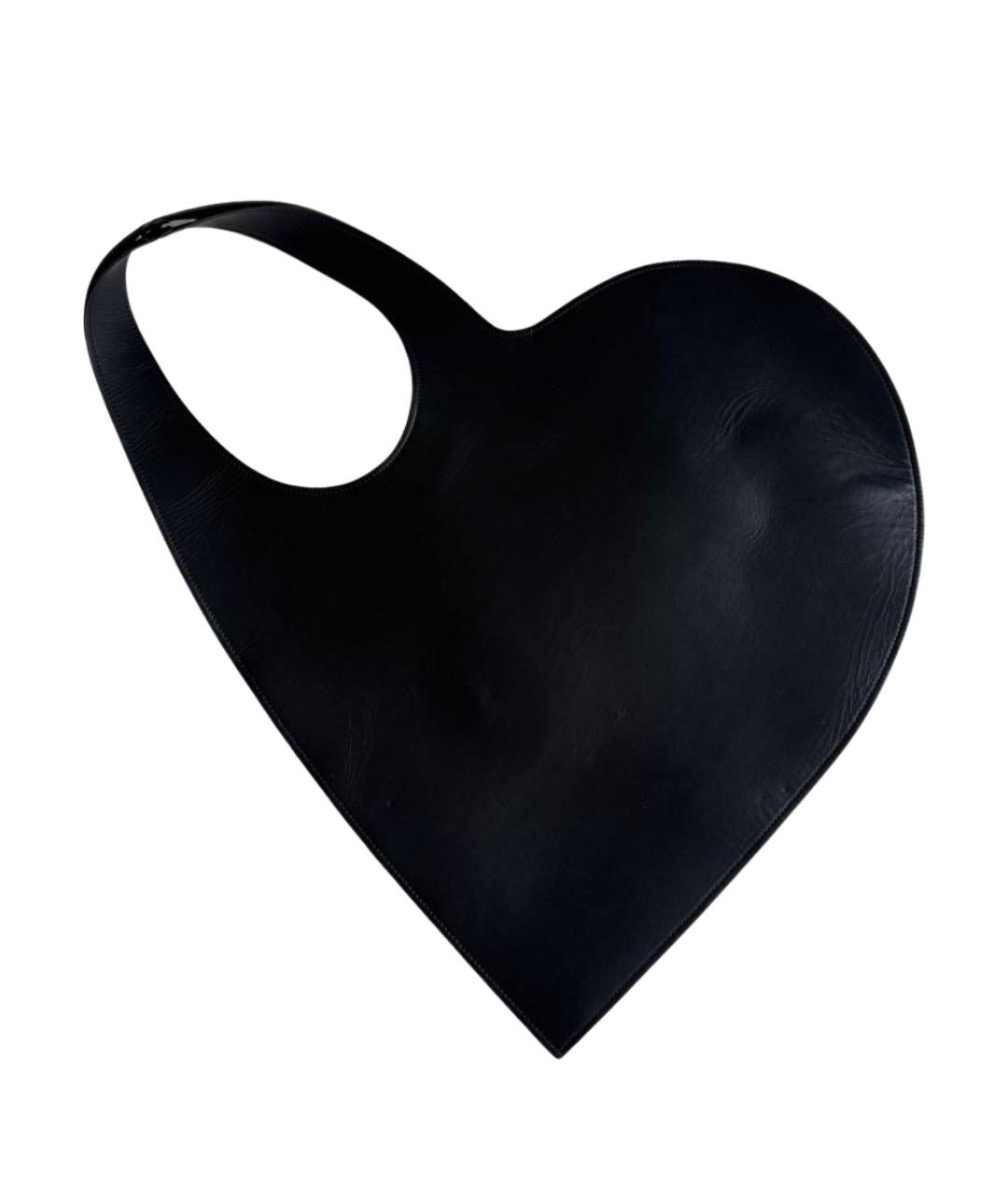 COPERNI Черная кожаная сумка с короткими ручками, фото 1