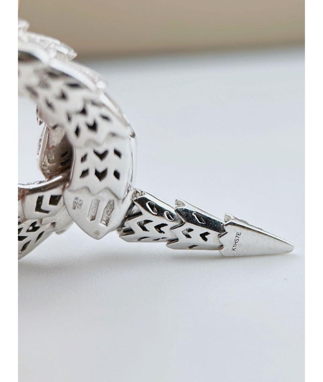 BVLGARI Серебряное колье из белого золота, фото 3