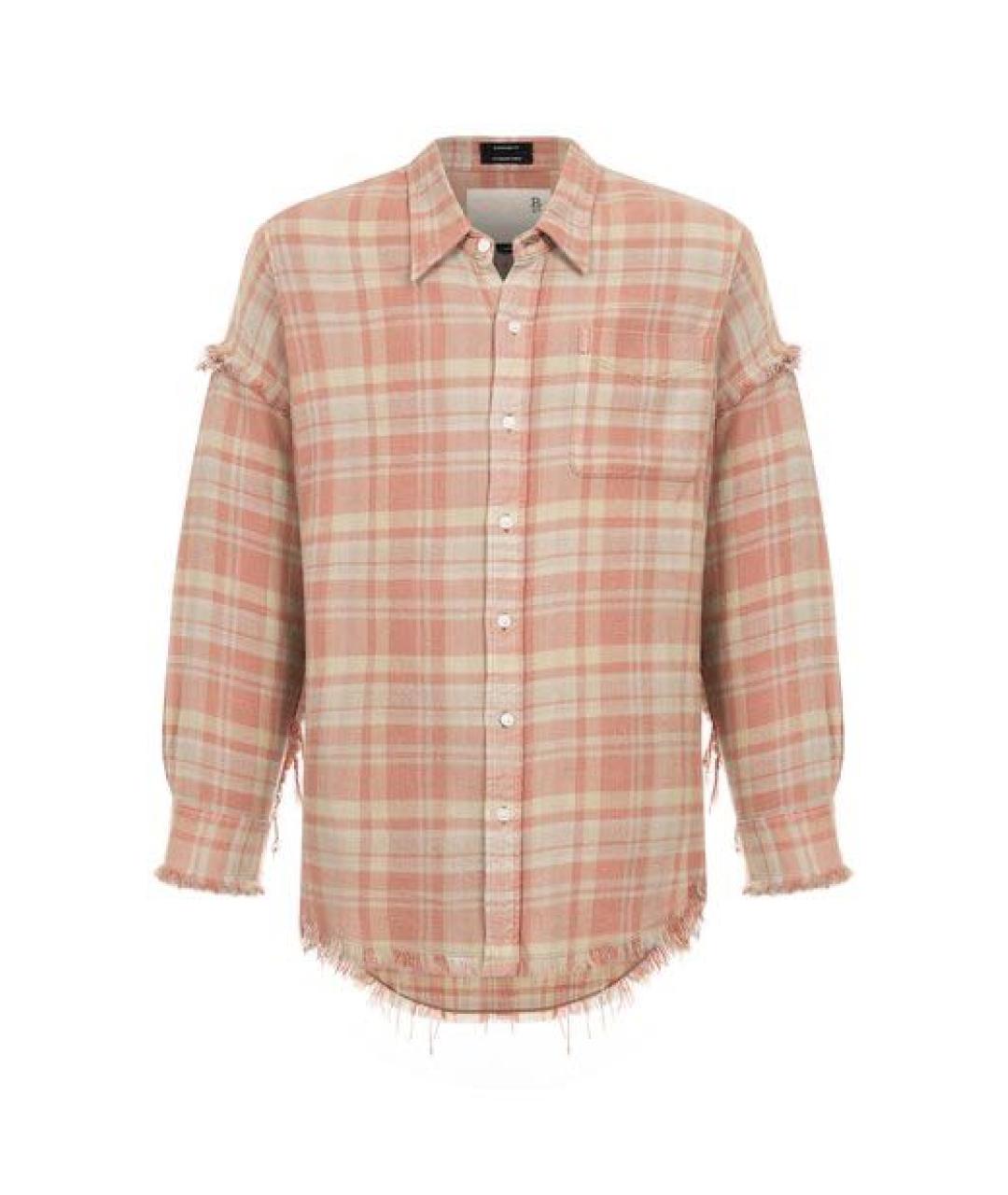 R13 Бежевая хлопковая рубашка, фото 1