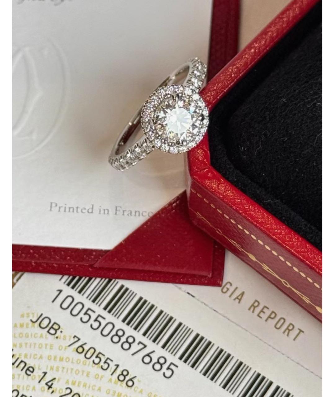 CARTIER Серебряное кольцо из белого золота, фото 3