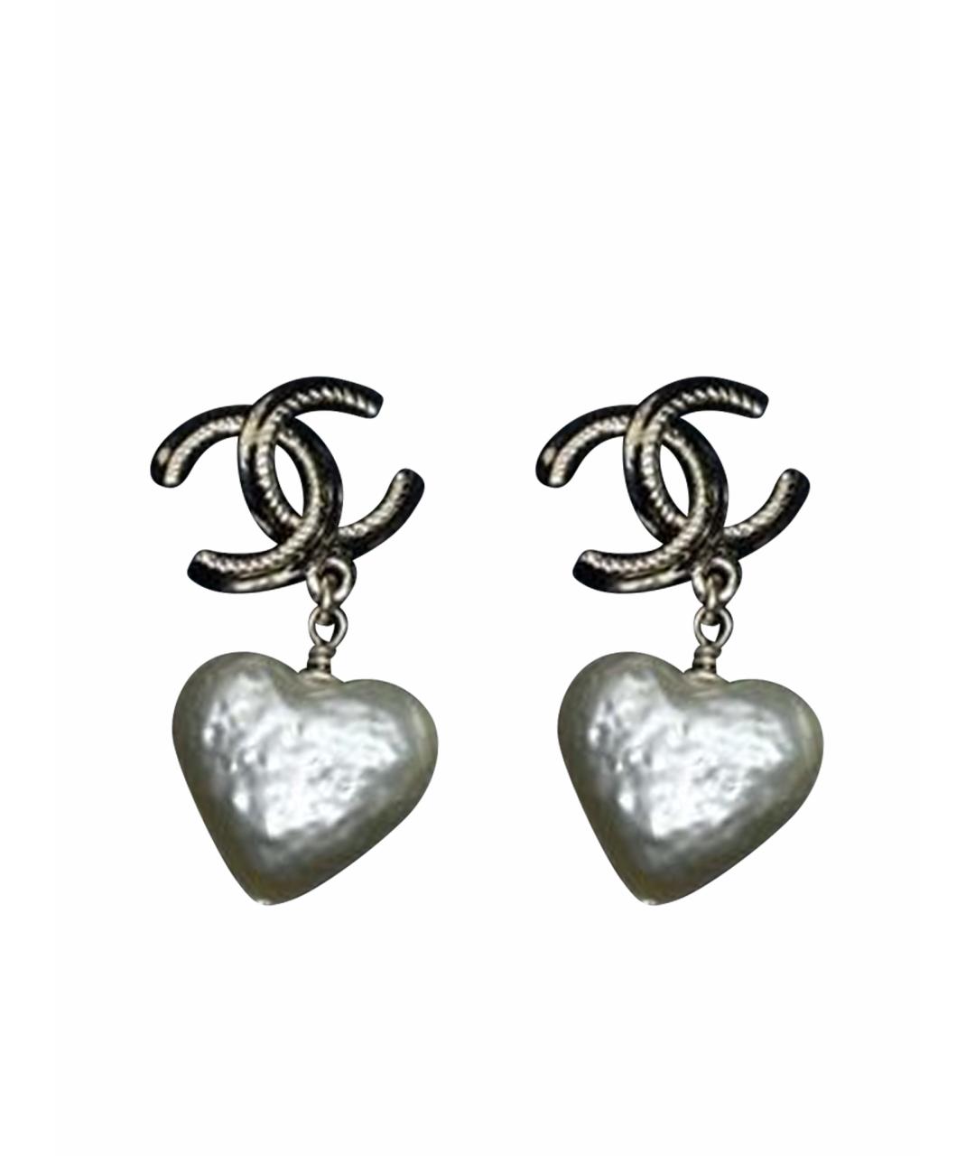 CHANEL Золотые серьги, фото 1