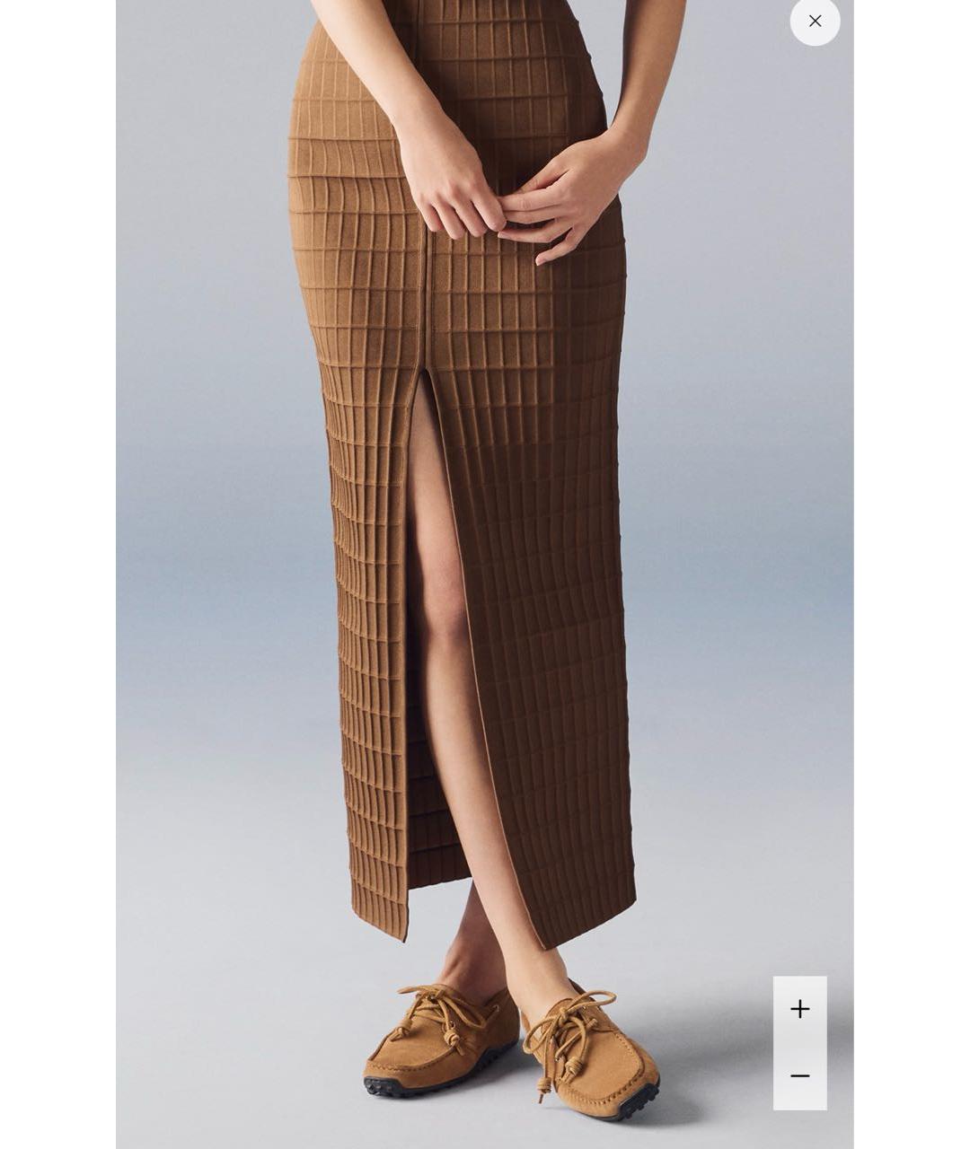 HERMES Коричневые замшевые мокасины, фото 6