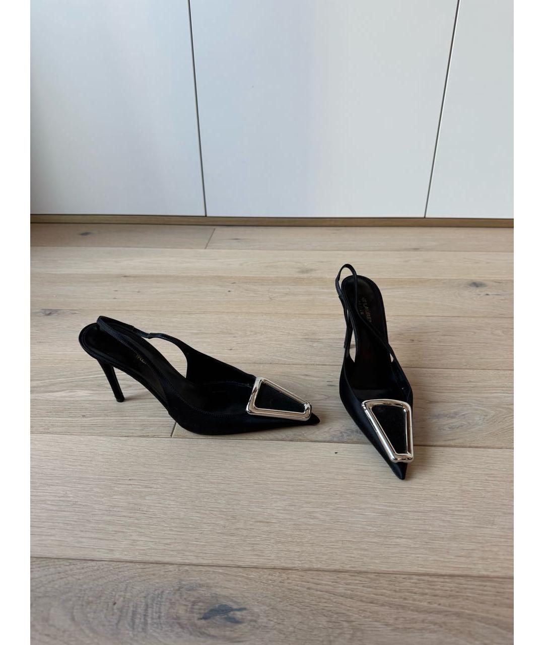 SAINT LAURENT Черные туфли, фото 3