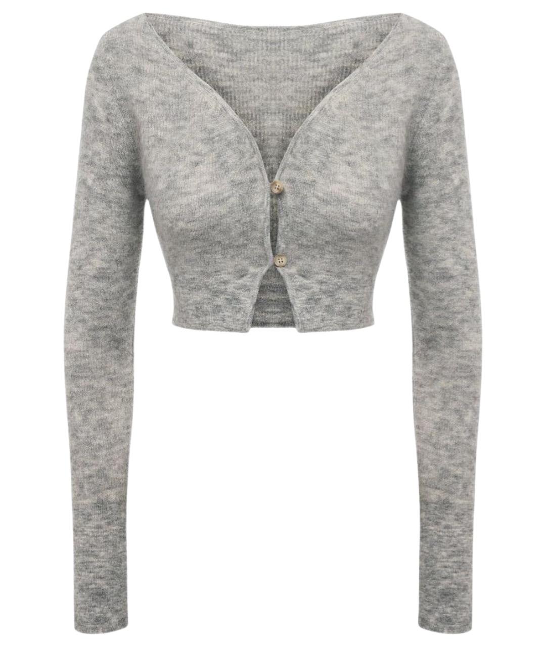 JACQUEMUS Серый джемпер / свитер, фото 1