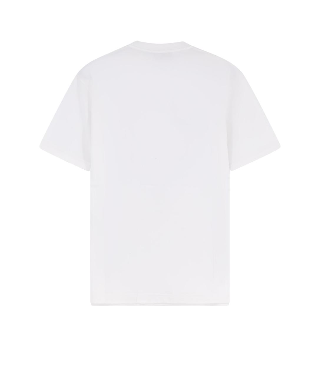 GUCCI Белая хлопковая футболка, фото 2