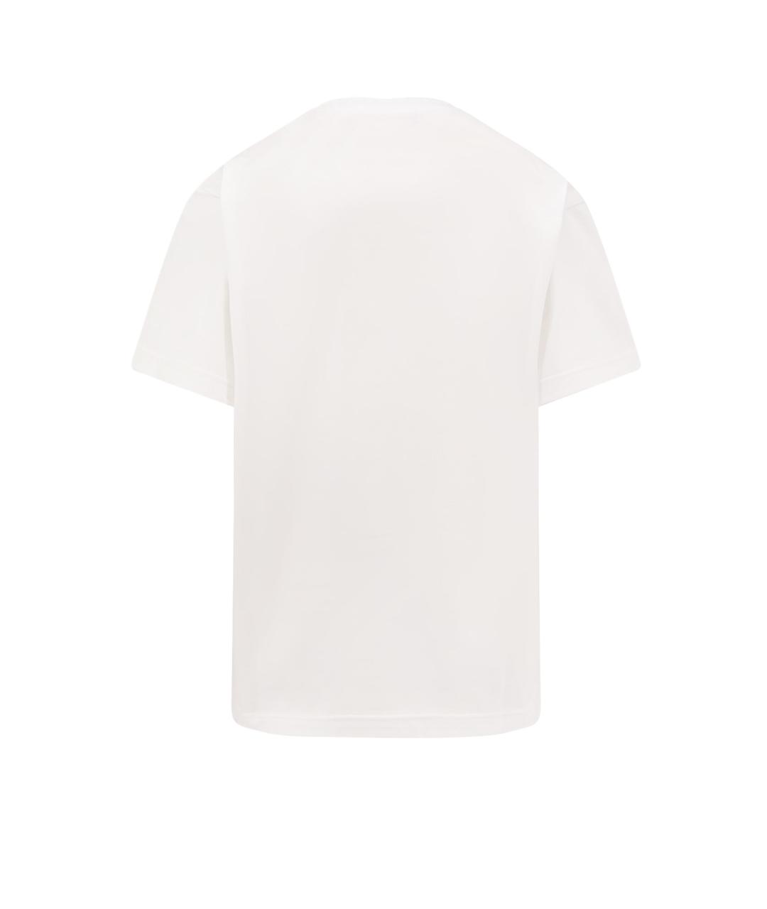 GUCCI Белая хлопковая футболка, фото 2