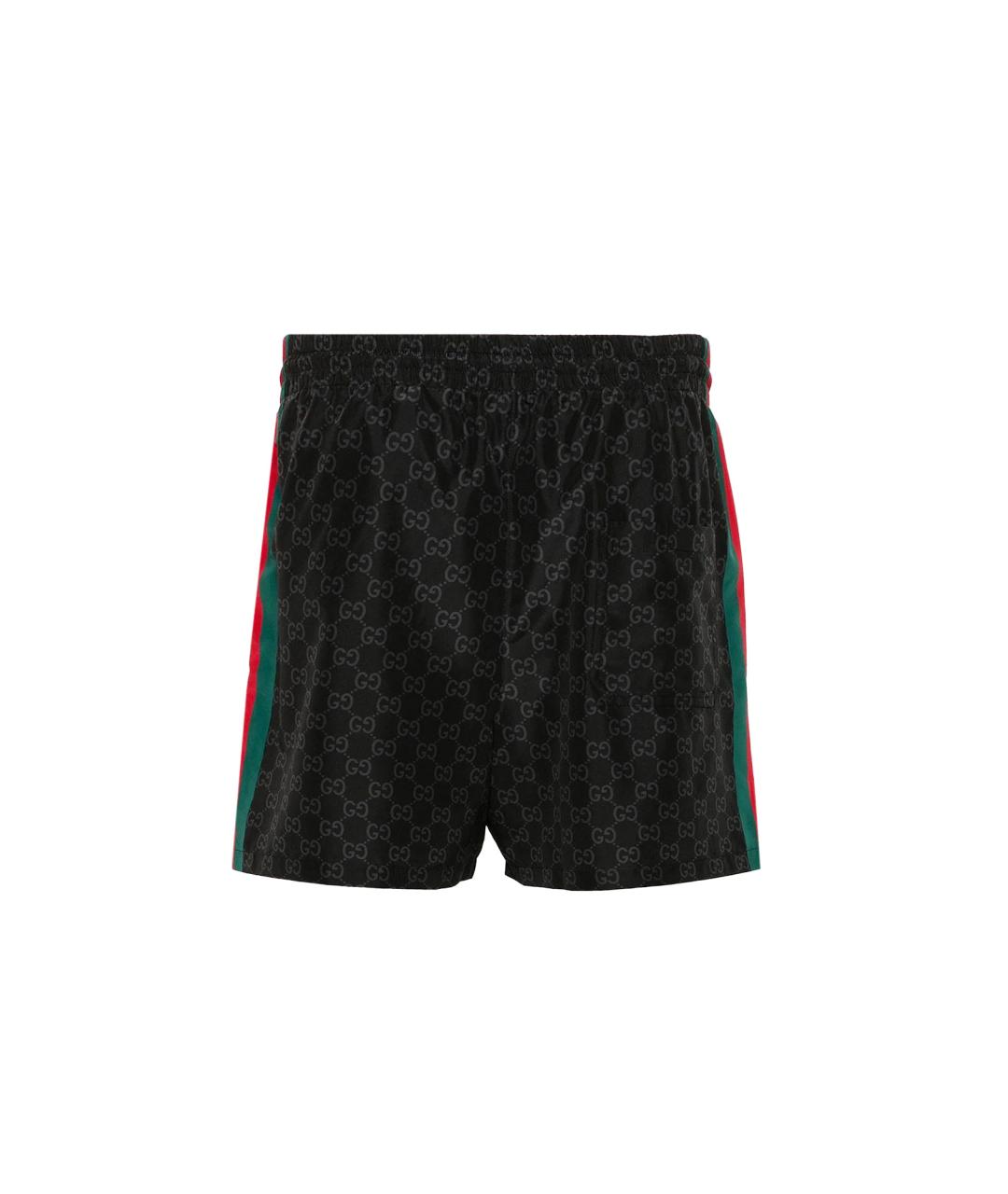 GUCCI Черные полиамидовые шорты, фото 2