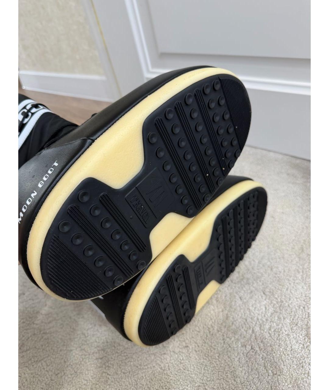 MOON BOOT Черные синтетические ботинки, фото 6