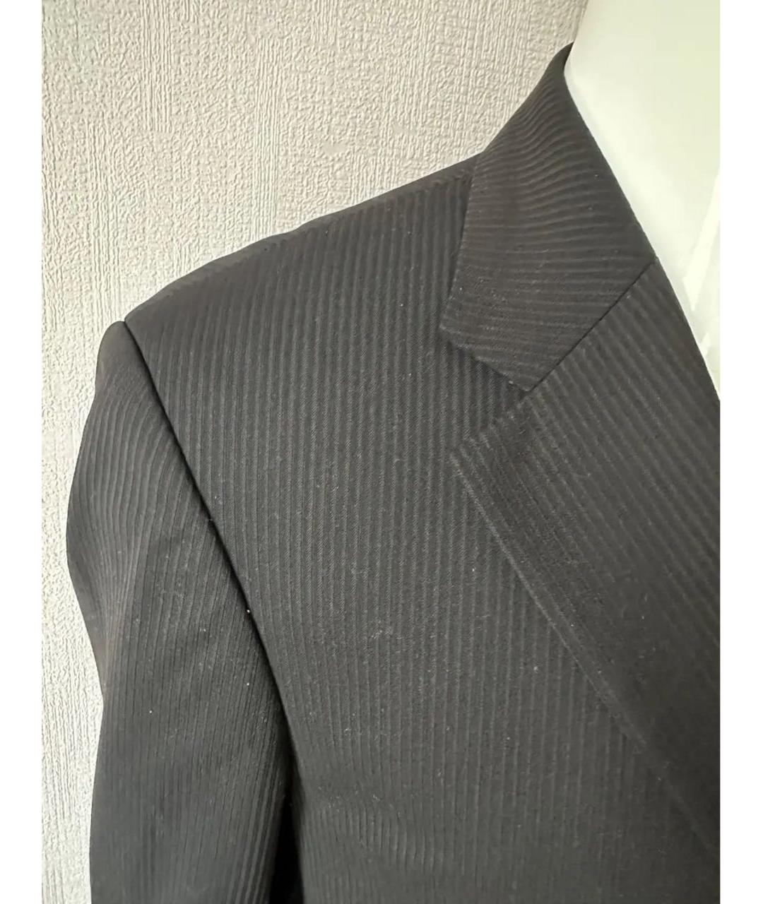 HUGO BOSS Черный шерстяной пиджак, фото 5