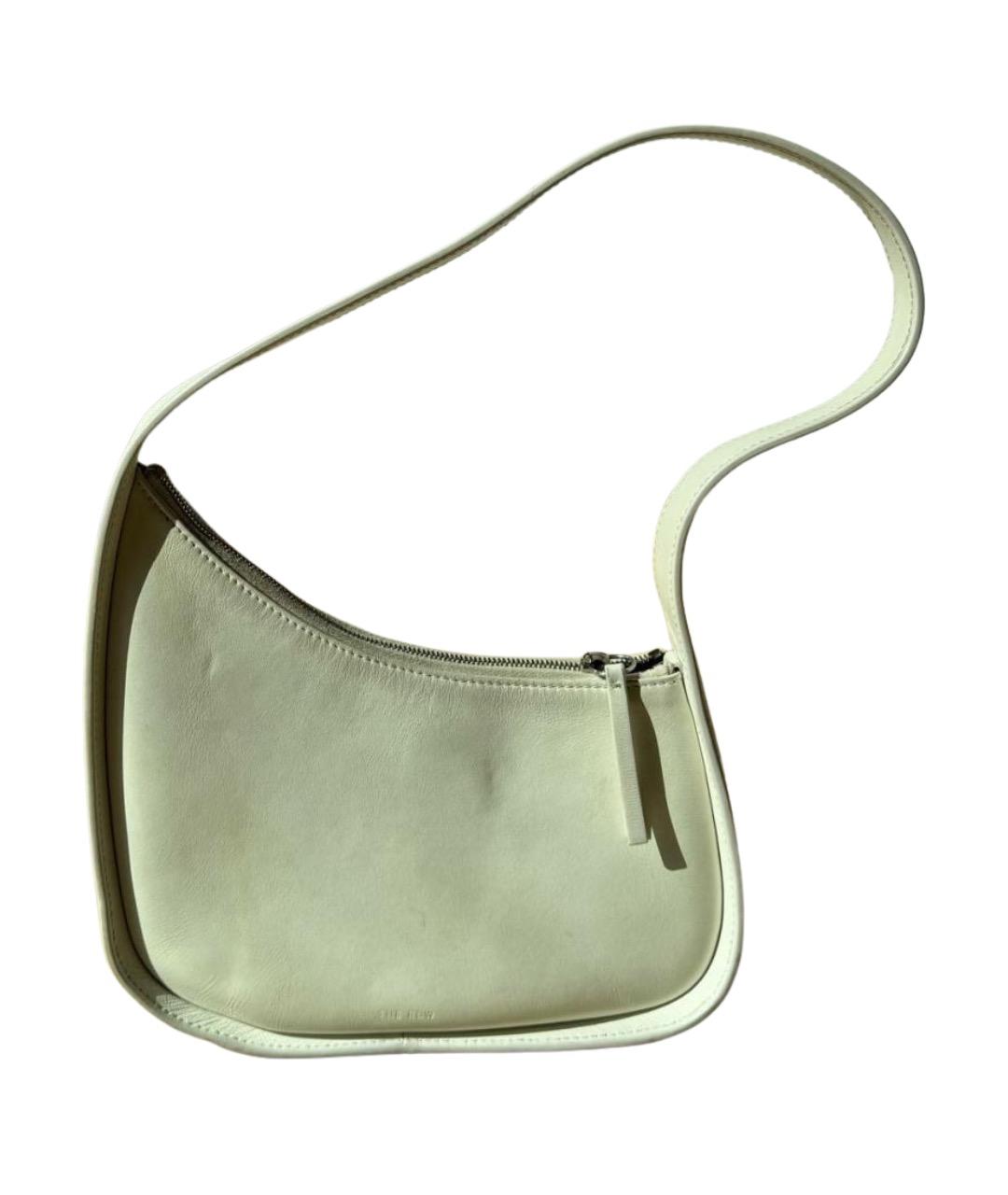 THE ROW Белая кожаная сумка через плечо, фото 1