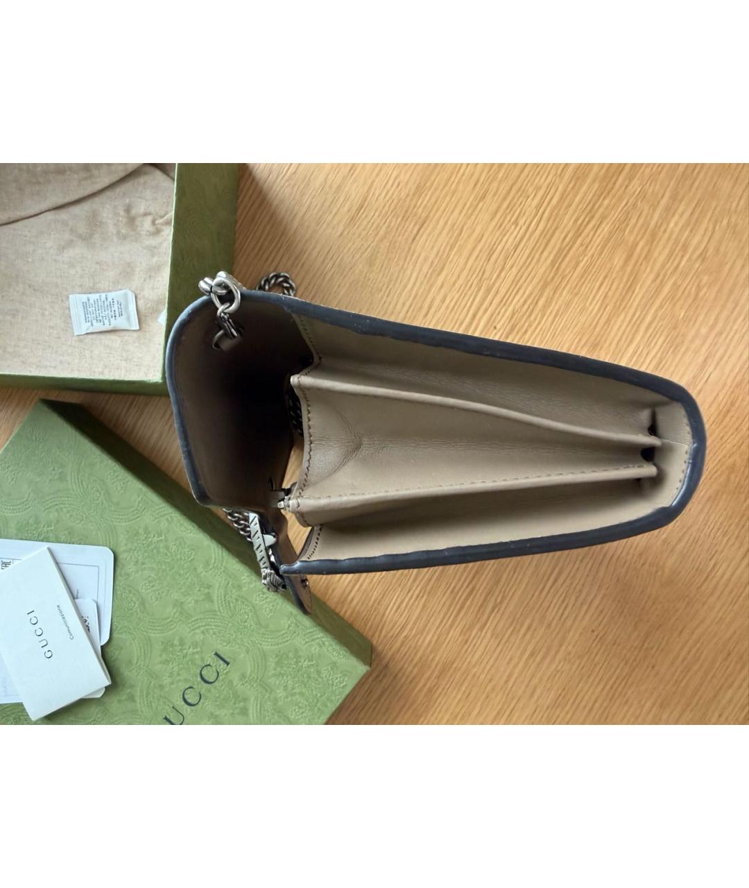 GUCCI Бежевая сумка через плечо, фото 8