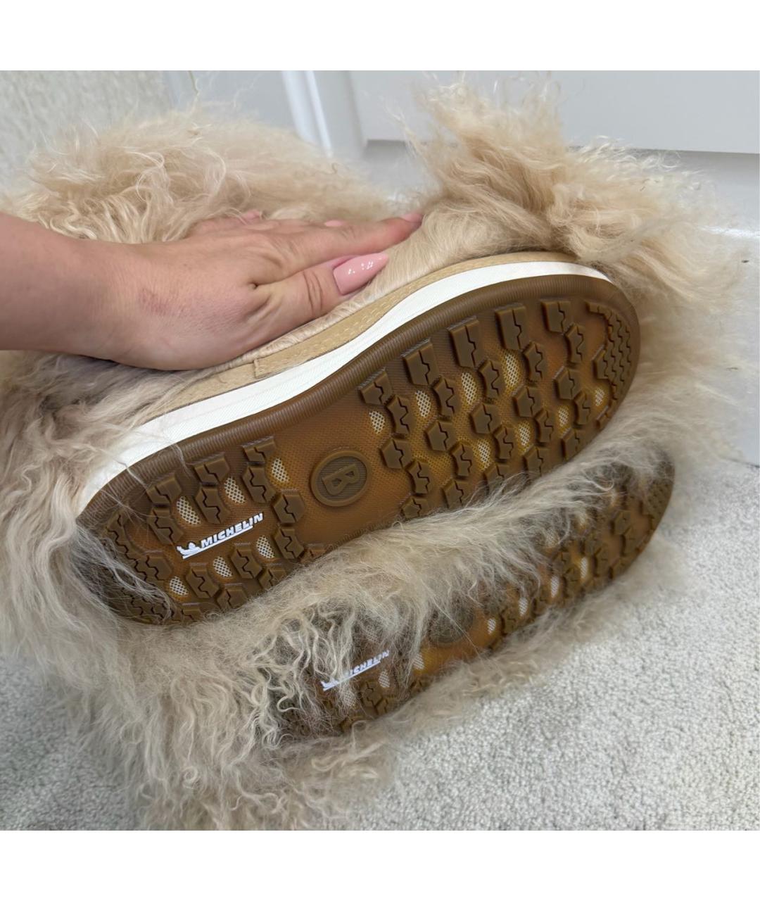 BOGNER Бежевые ботинки, фото 6