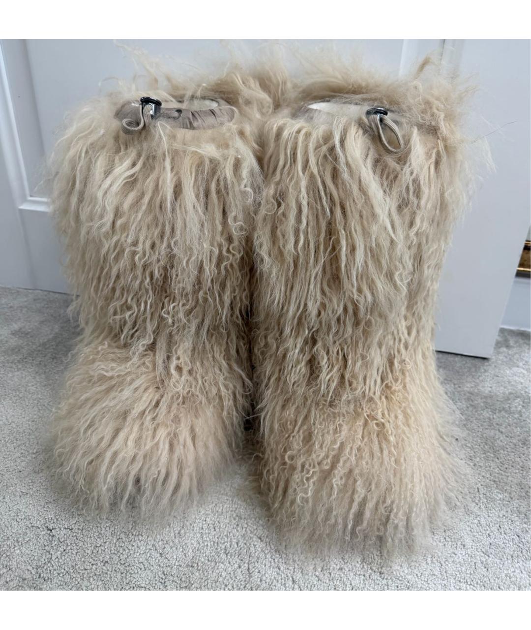 BOGNER Бежевые ботинки, фото 2