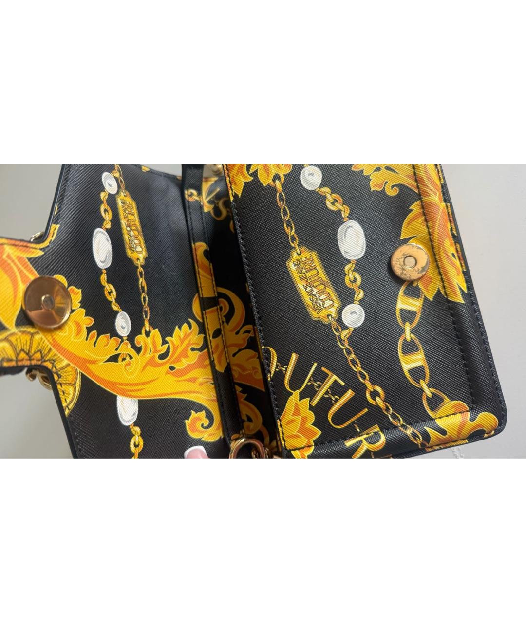 VERSACE JEANS COUTURE Мульти сумка с короткими ручками, фото 4