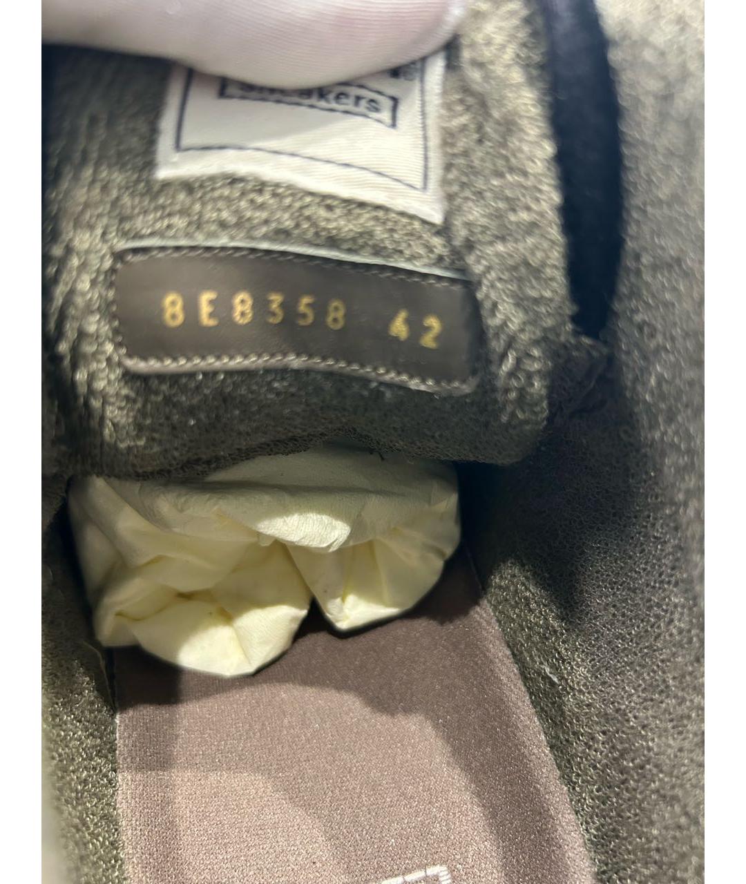 FENDI Мульти кожаные высокие кроссовки / кеды, фото 7