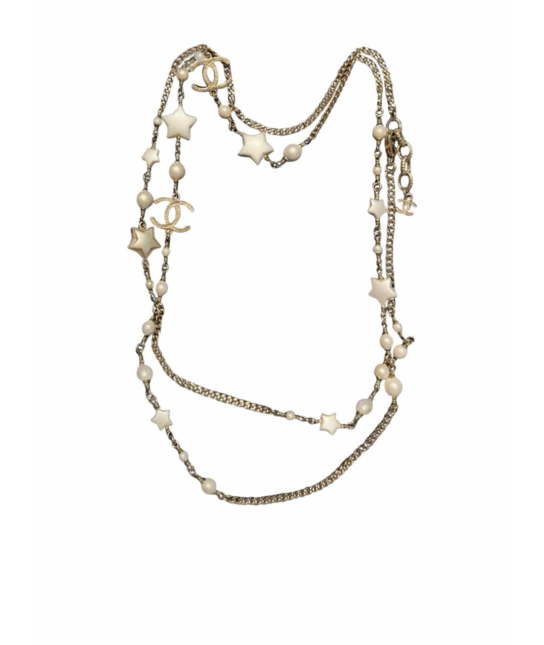 CHANEL Золотое колье, фото 1