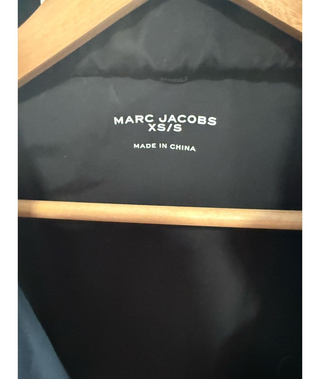 MARC JACOBS Черный хлопковый тренч/плащ, фото 3