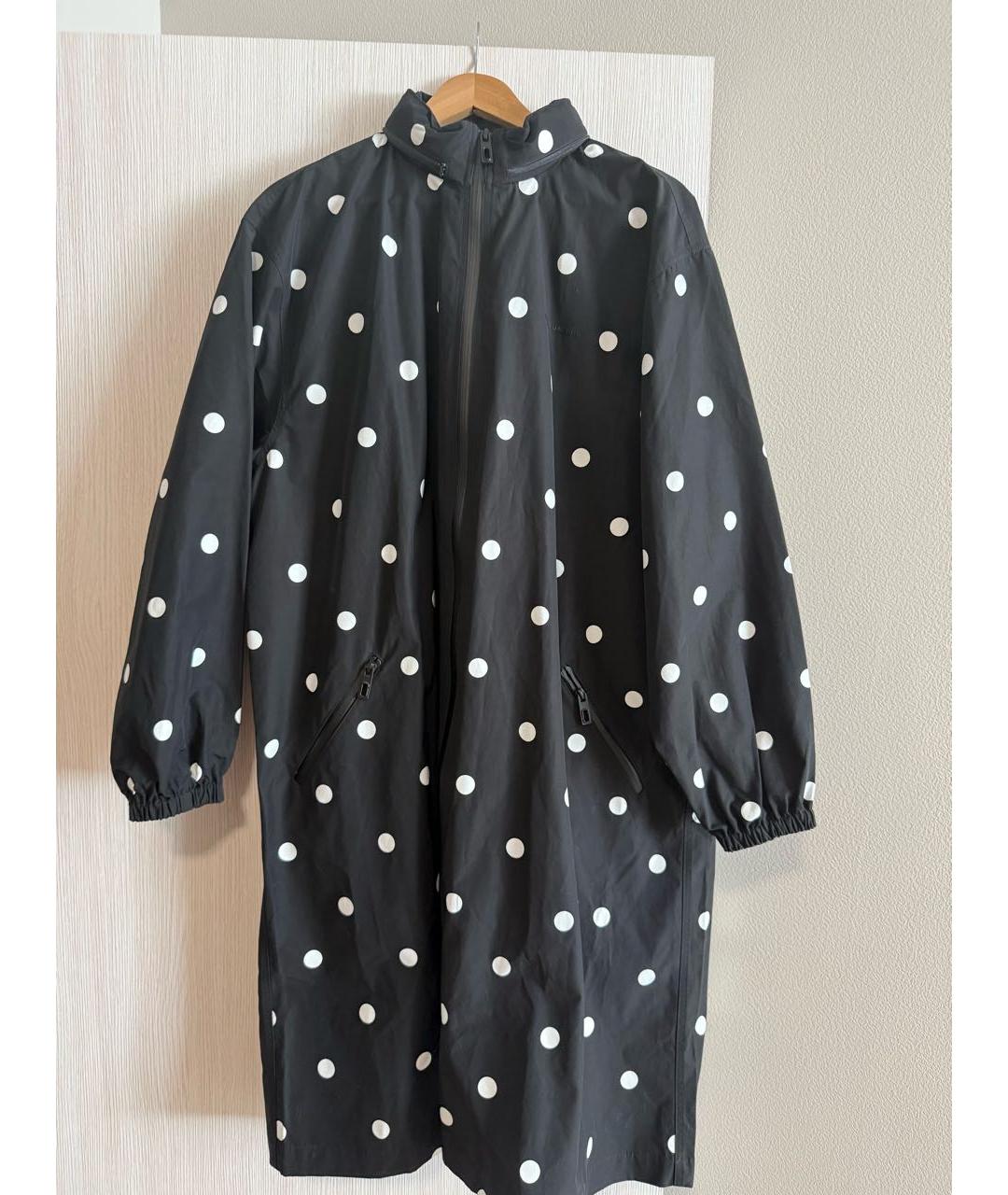 MARC JACOBS Черный хлопковый тренч/плащ, фото 6