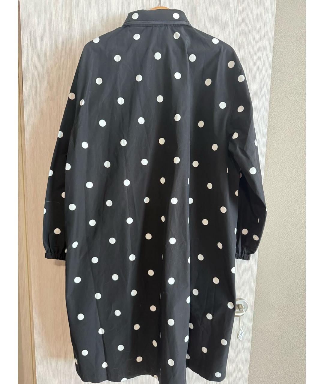 MARC JACOBS Черный хлопковый тренч/плащ, фото 2