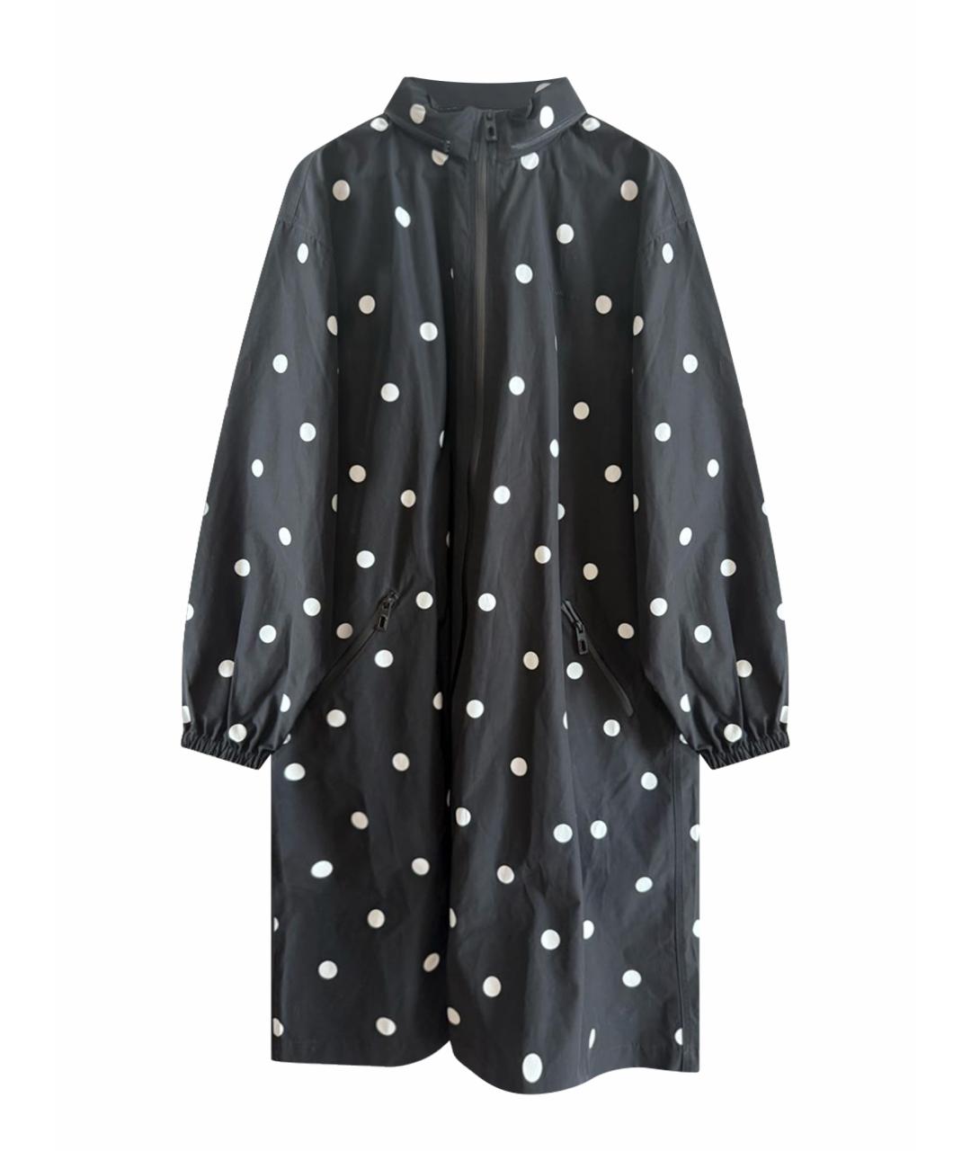 MARC JACOBS Черный хлопковый тренч/плащ, фото 1