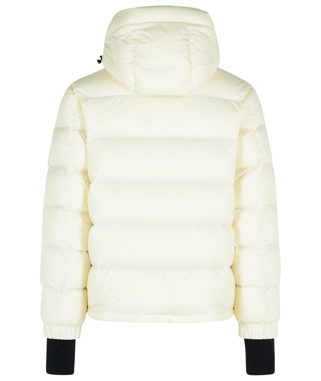MONCLER GRENOBLE Белый полиамидовый пуховик, фото 3