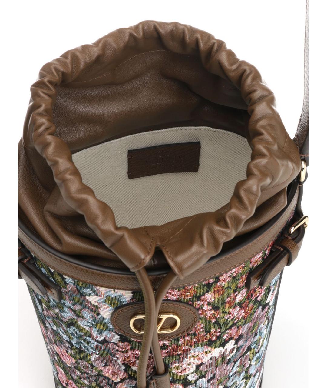 VALENTINO Мульти тканевая сумка через плечо, фото 4