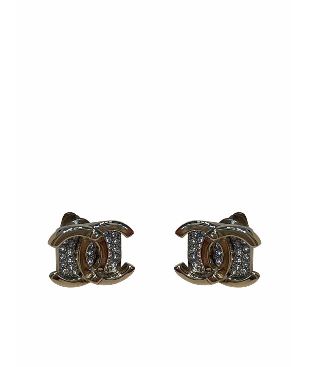 CHANEL Золотые серьги, фото 1