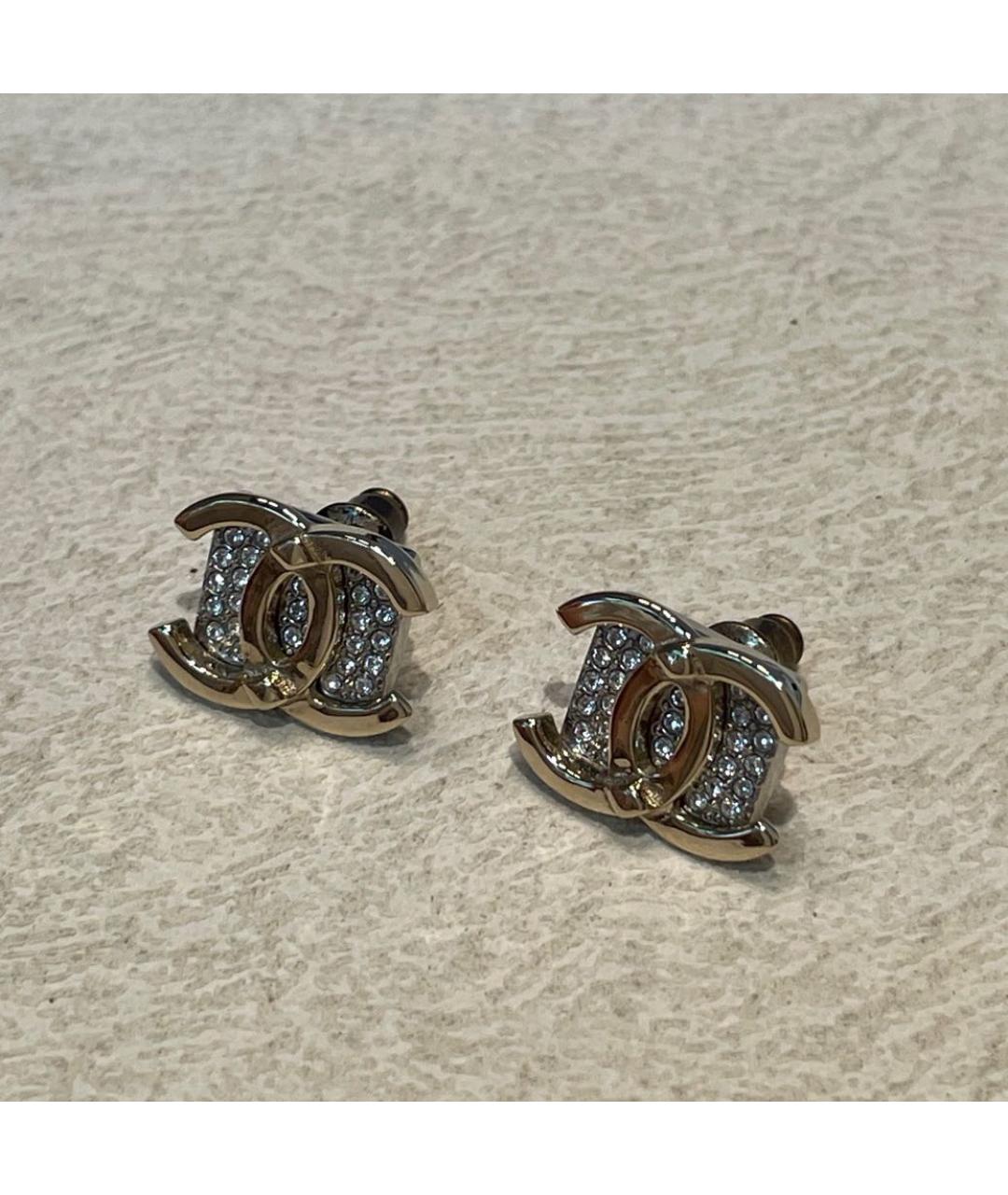 CHANEL Золотые серьги, фото 8