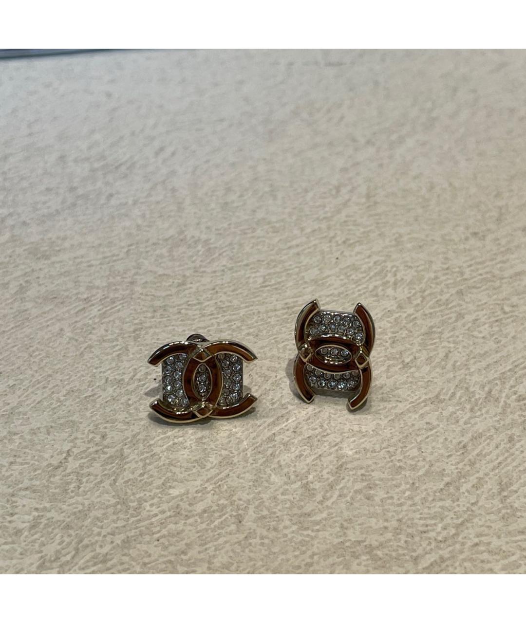 CHANEL Золотые серьги, фото 7