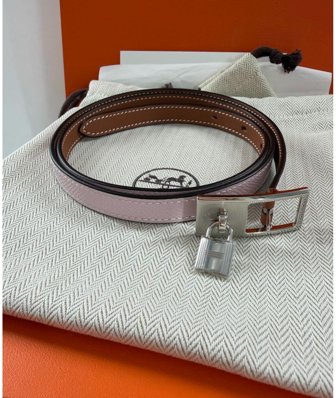 HERMES Мульти кожаный ремень, фото 8