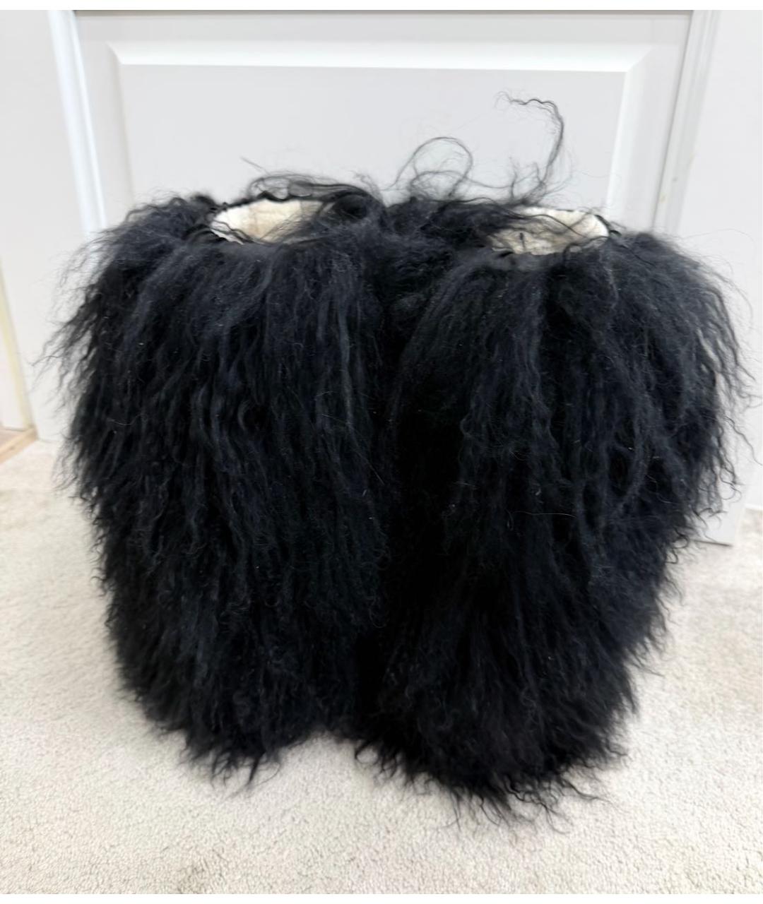 BOGNER Черные замшевые ботинки, фото 4