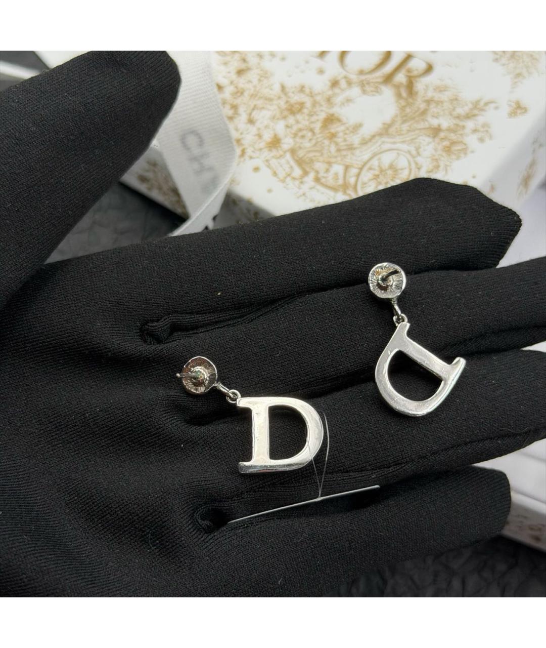 CHRISTIAN DIOR Серебряные серьги, фото 5