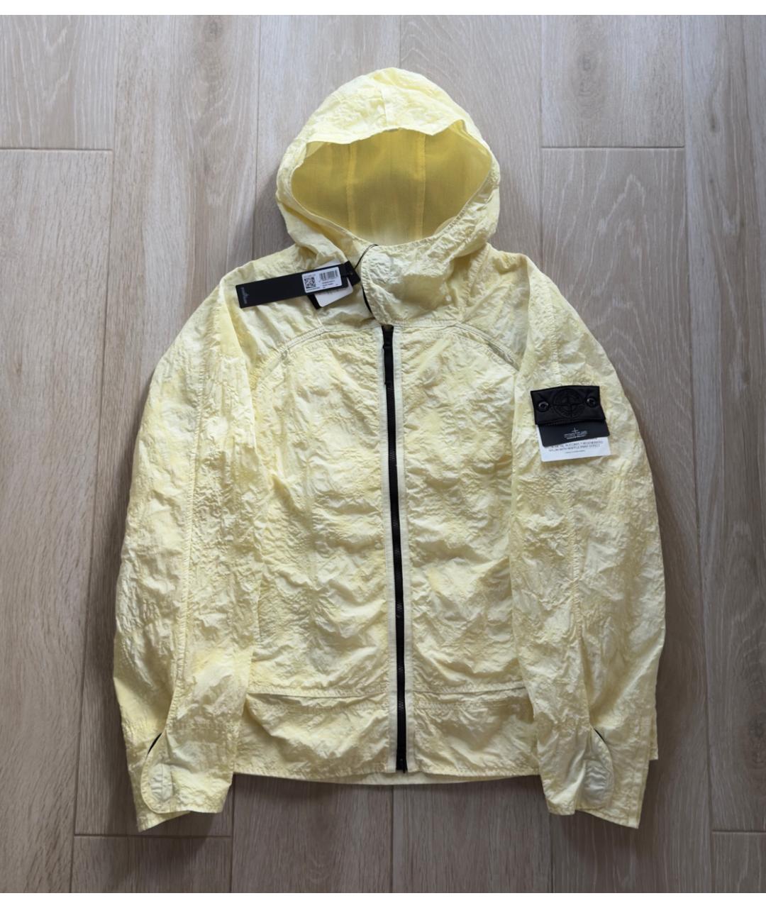 STONE ISLAND SHADOW PROJECT Желтая полиамидовая куртка, фото 2