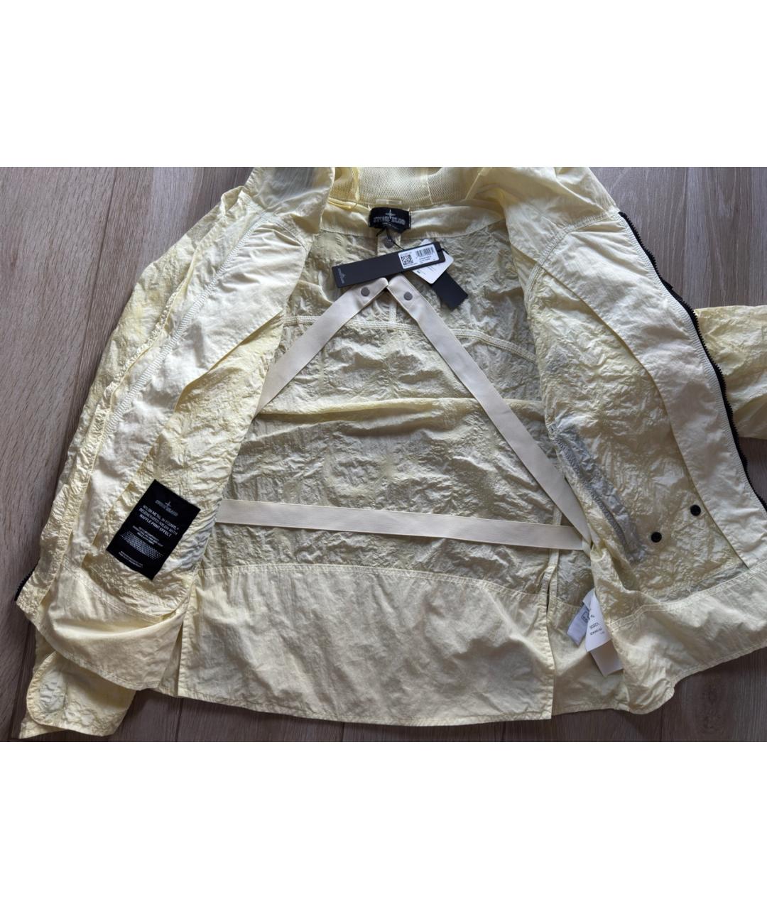 STONE ISLAND SHADOW PROJECT Желтая полиамидовая куртка, фото 6