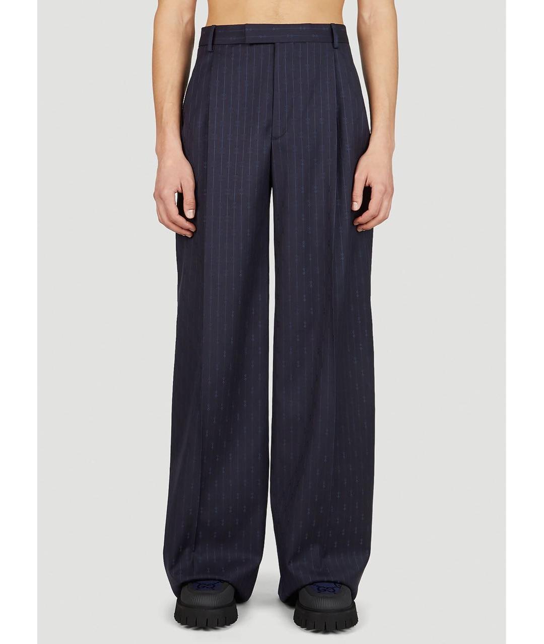 GUCCI Темно-синий костюм с брюками, фото 3