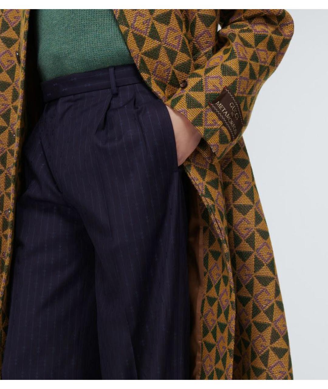 GUCCI Темно-синий костюм с брюками, фото 2